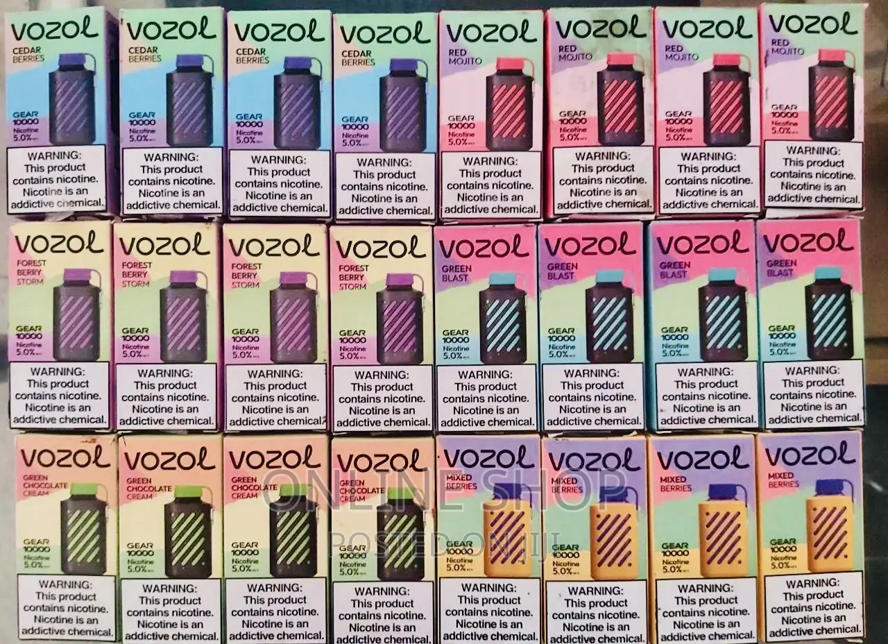 VAPE VOZOL Puffs WITH 5 Percent Nicotine Disposable Vape