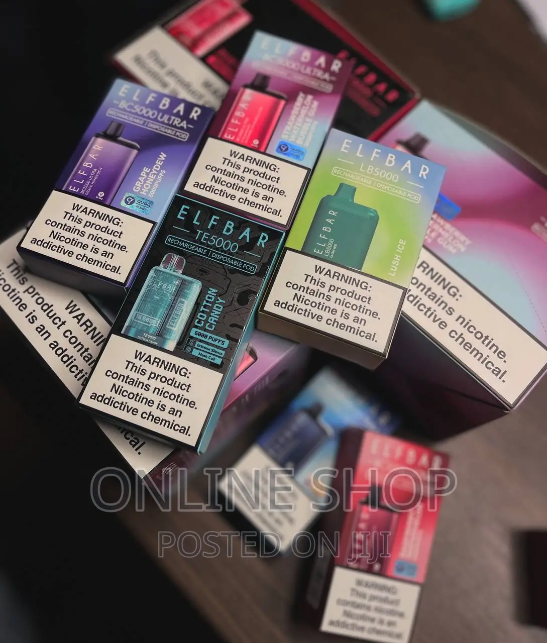 Elfbar Disposable Vape 2024 Product With 5000 Puffs 5%Nic