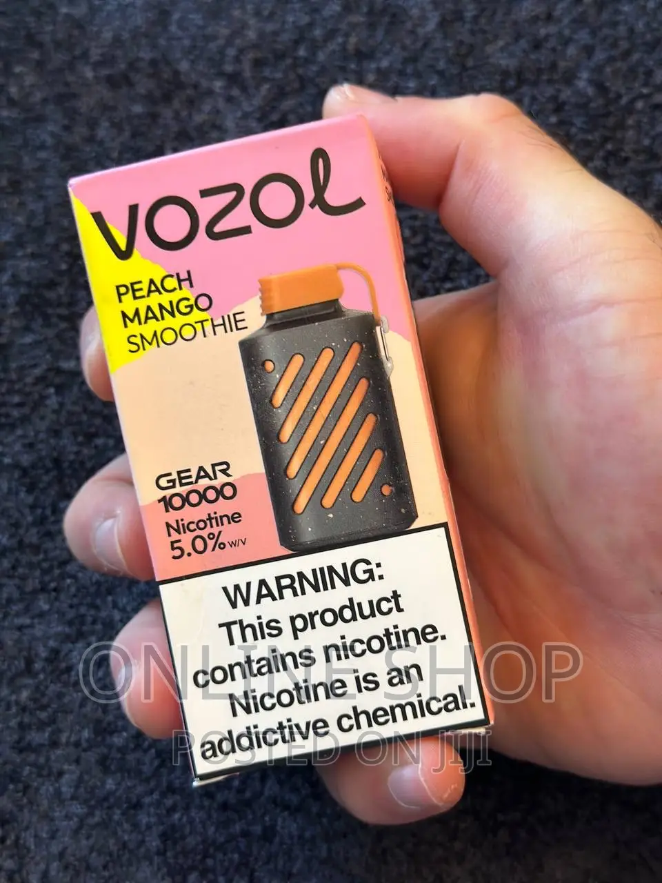 Vozol Peach MANGO Smoothie10,000 Puffs Vape Disposable 5%