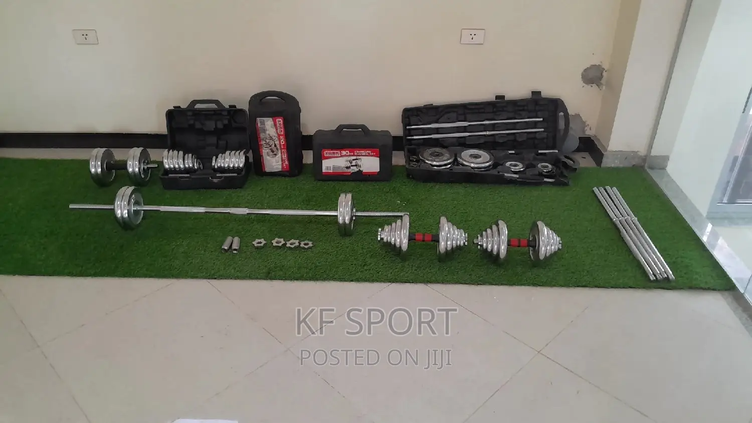 ዳምቤልና ባርቤል 50 Kg