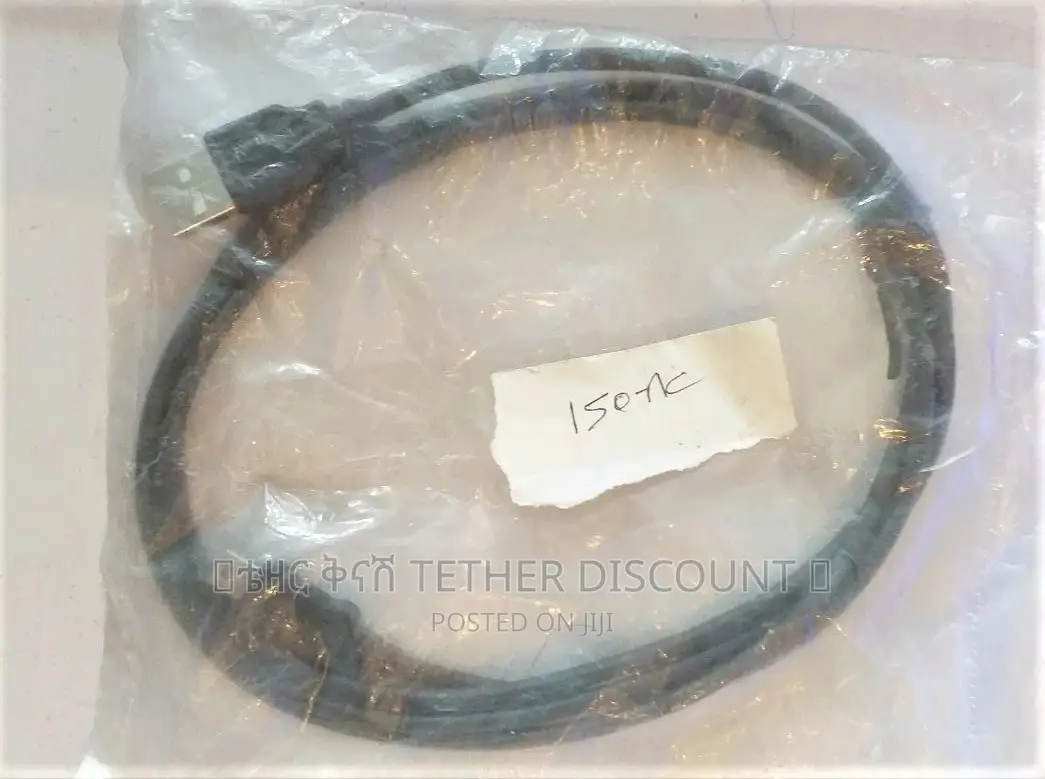 USB 2.0 to Mini-B Fast Charging USB Cable የስልክ ቻርጀር