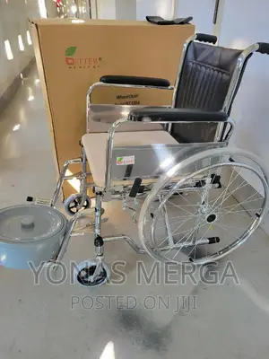 Commode Wheelchair_use the Chair as a Bedside Commode
