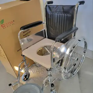 Commode Wheelchair Folding, Model :Tms Commod Wheel Chair