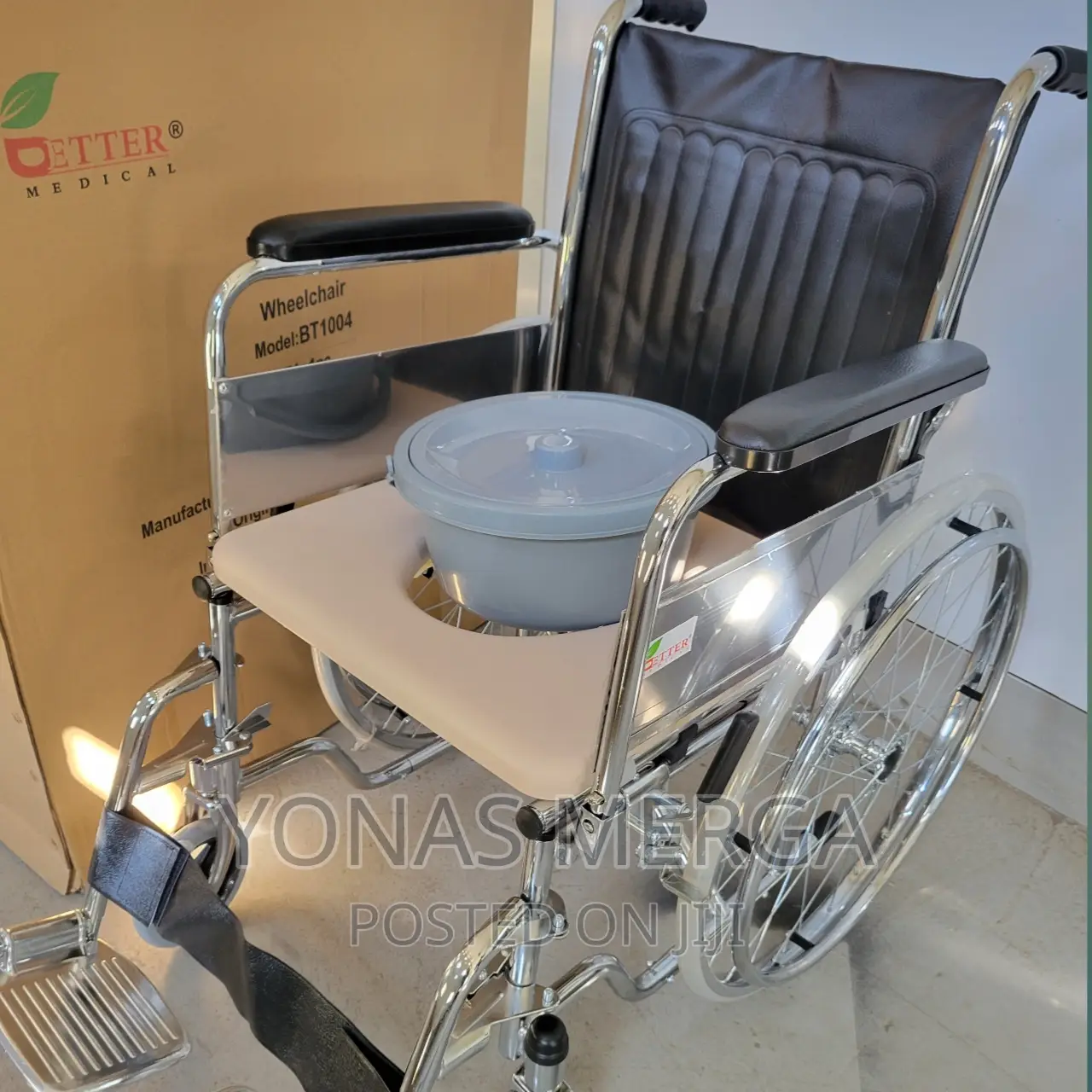 Commode,Wheelchair_ Metallic Frame for Sturdines/Wheelchair
