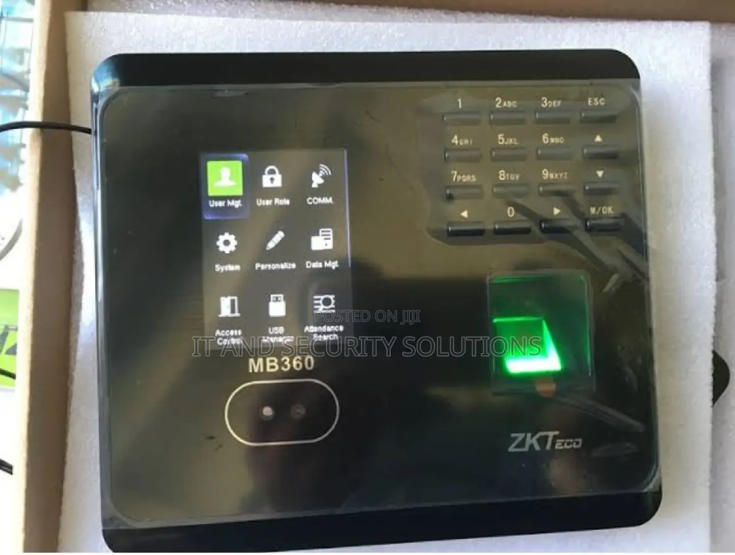 Mb360 Face Time Attendance With Backup Battery - Zkteco