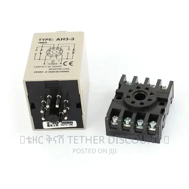 Multi Range Timer Delay Relay መጥሪያ ድምጽ ያለው የሰዓት መያዣ