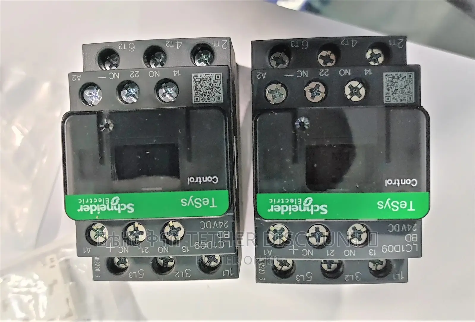 Magnetic Contactor ባለ3ፖል ማግኔቲክ ሀይል የፍጥነት የግፊት መቆጣጠሪያ LC1D09