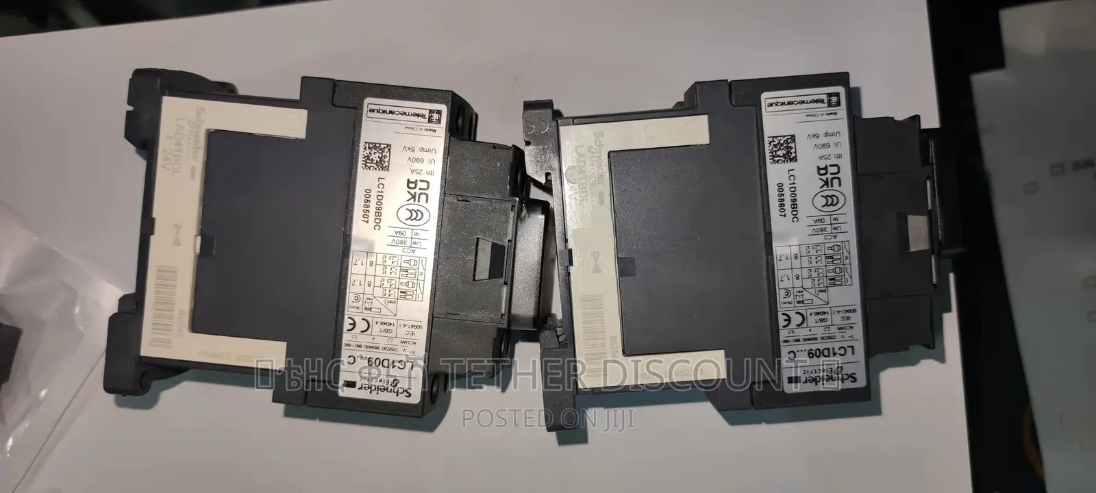 Magnetic Contactor ባለ3ፖል ማግኔቲክ ሀይል የፍጥነት የግፊት መቆጣጠሪያ LC1D09