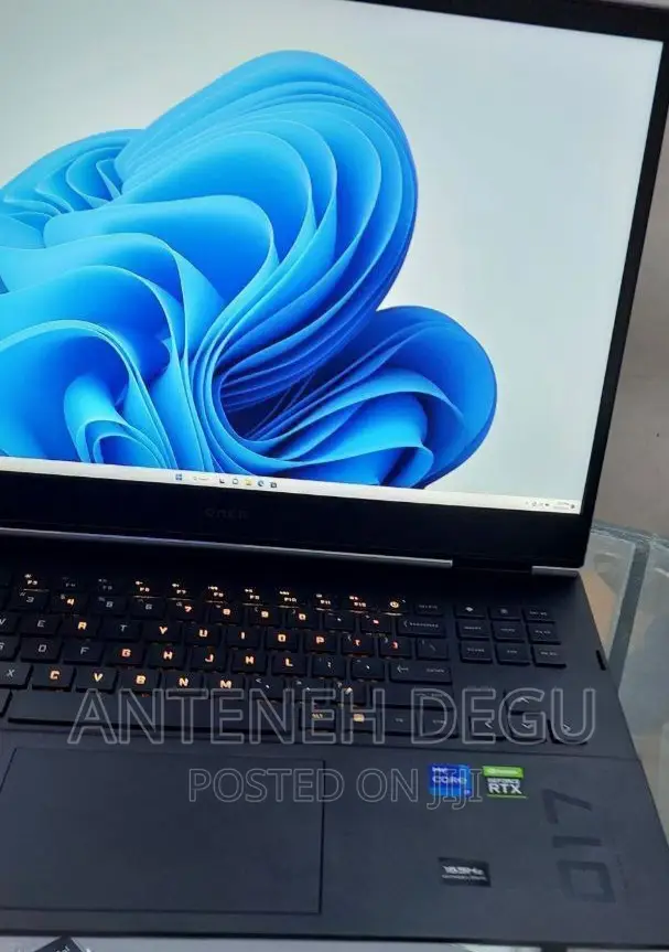 New Laptop HP Omen 17 16GB Intel Core I7 SSD 2T