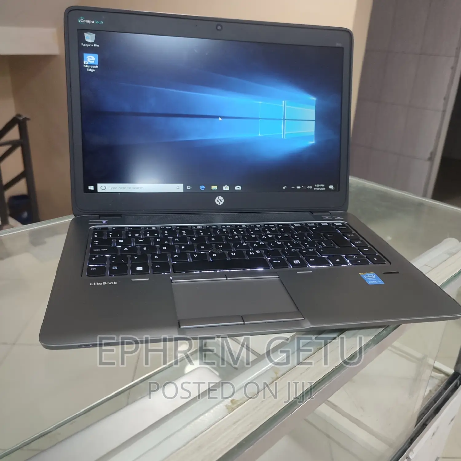 New Laptop HP EliteBook 840 G2 8GB Intel Core I7 SSD 256GB