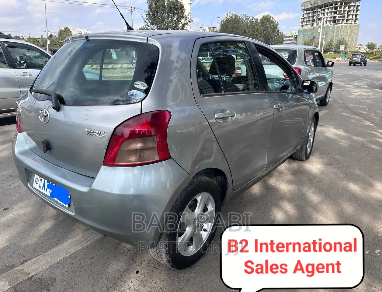 Toyota Yaris 2008 Silver