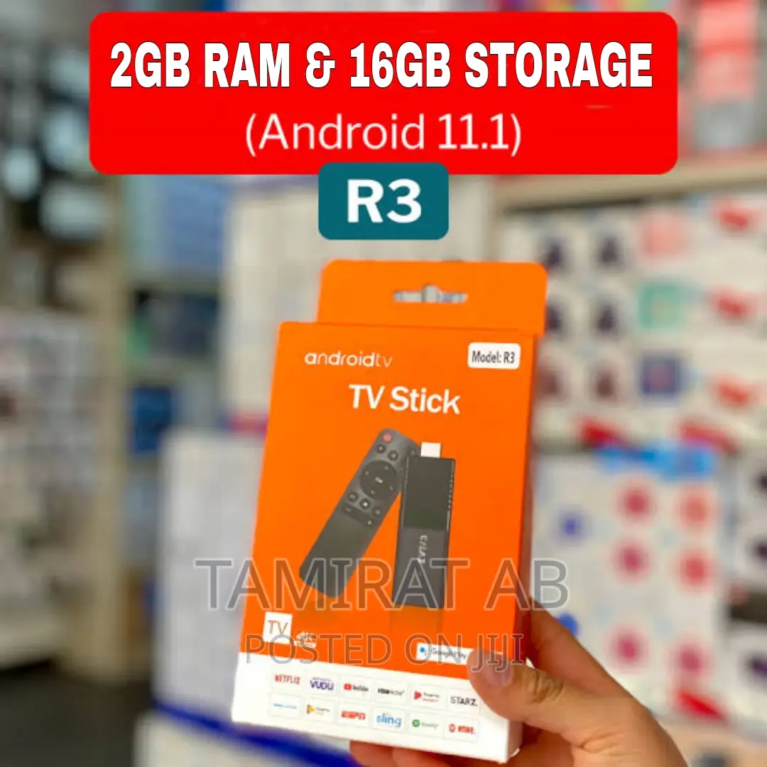 Tv Set-Top Box Android Smart Tv Stick Tvr3 (8/128 Gb)