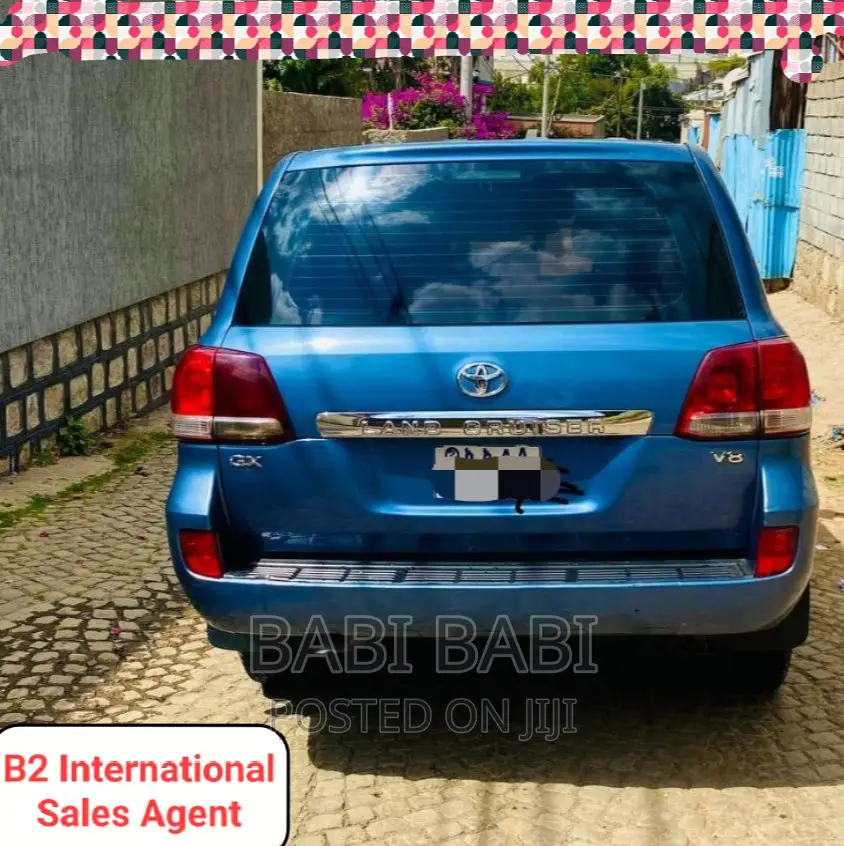 Toyota Land Cruiser 2008 Blue