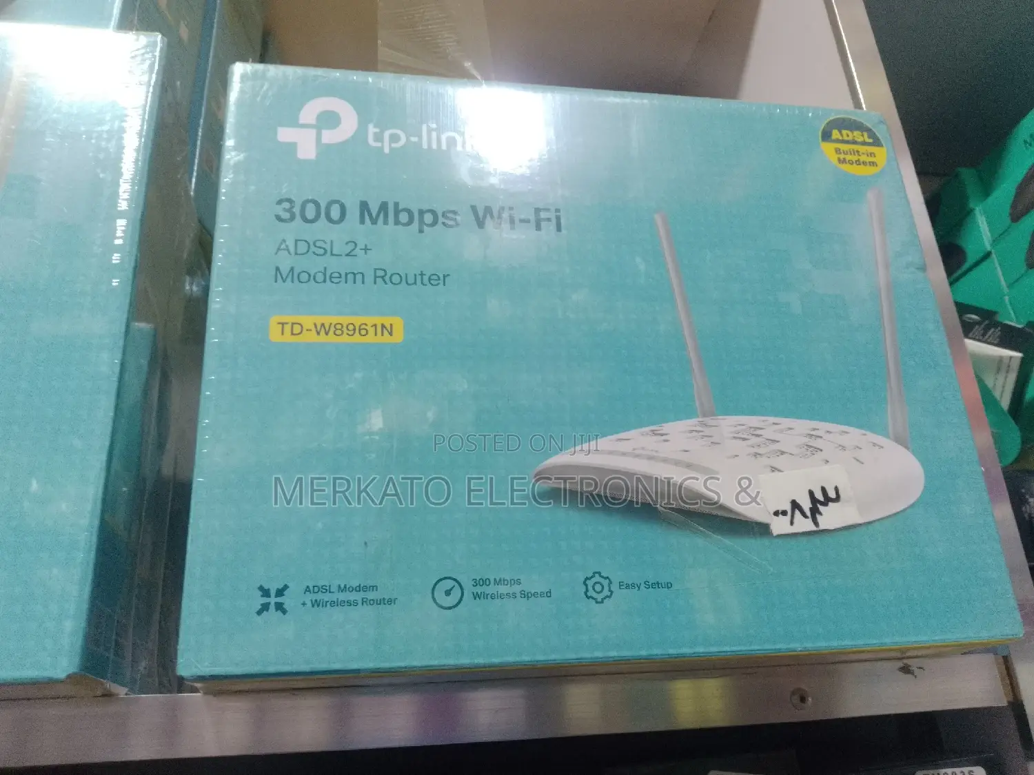 Tp-Link 300mbs Wi-Fi Wireless ADSL2 +