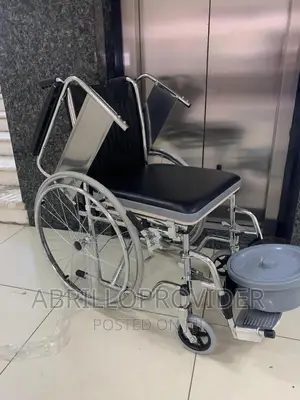 Foldable Wheelchair for Regular Commode Wheelchair