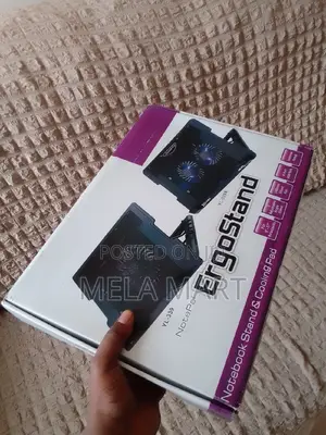 Laptop Cooler and Stand የላፕቶፕ ማስቀመጫና ማቀዝቀዣ ፋን Laptop Fan