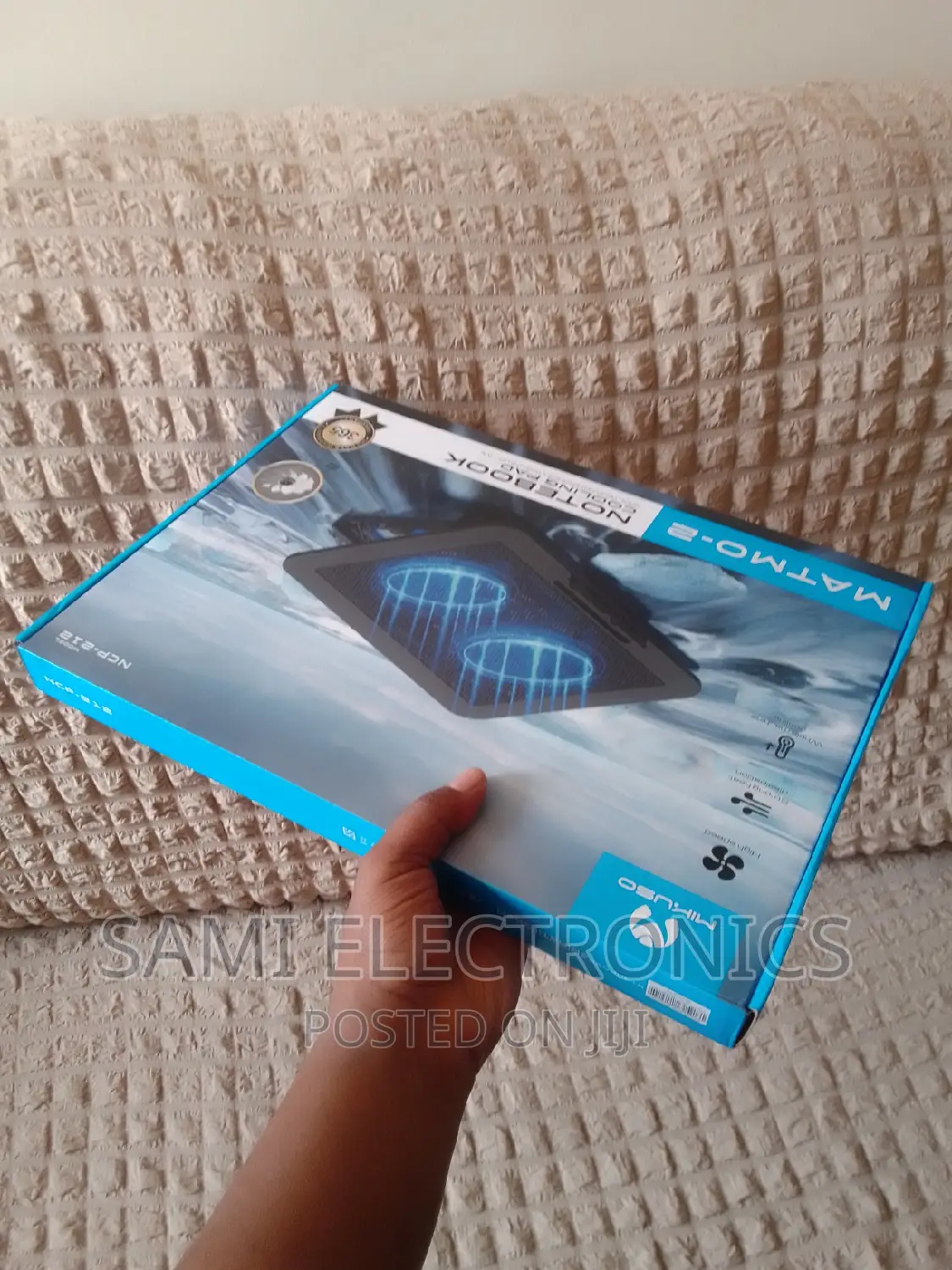 Laptop Cooler and Stand የላፕቶፕ ማስቀመጫና ማቀዝቀዣ ፋን Laptop Fan