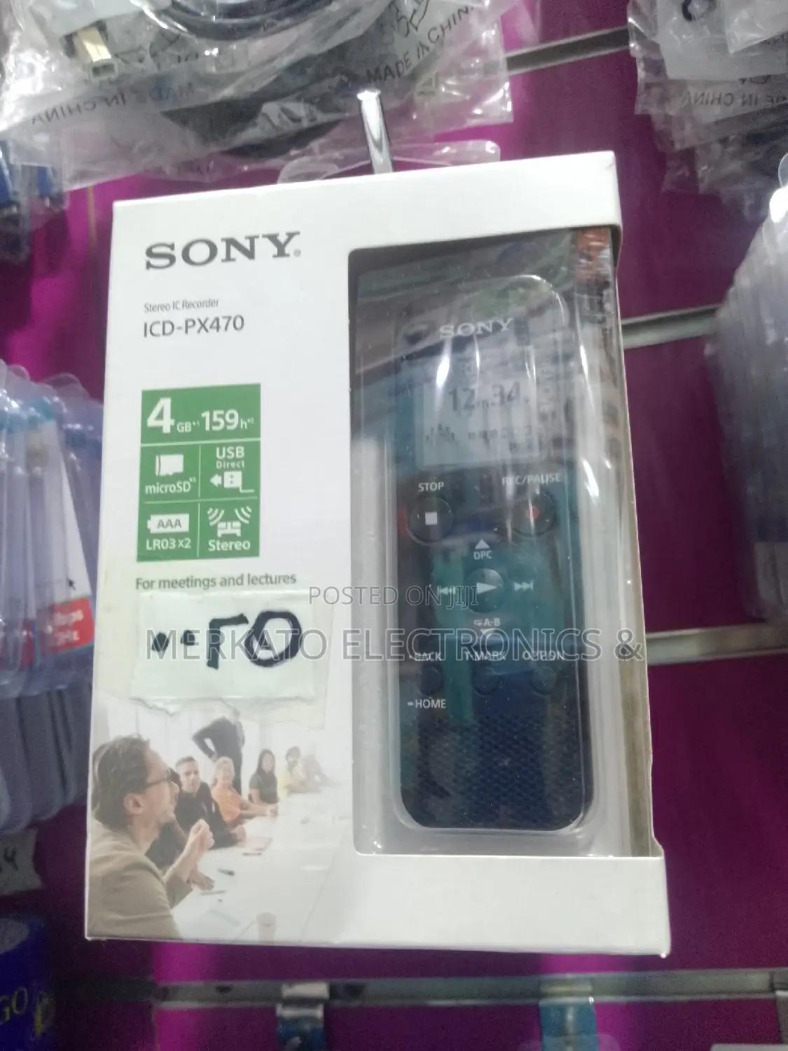 Sound Recorder | Sony | 4gb | Icd-Px470