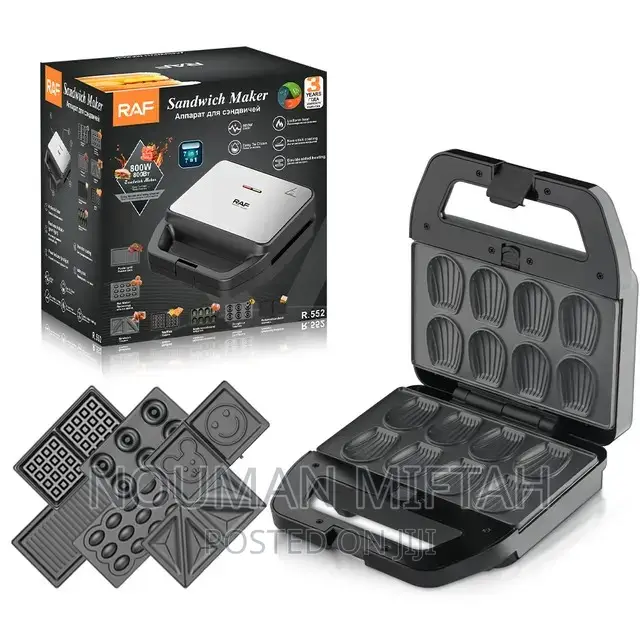 Raf 7 in 1 Sandwich Maker