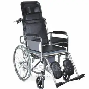 Med-E-Move Recliner Wheelchair With Commode(U Cut Seat)Best