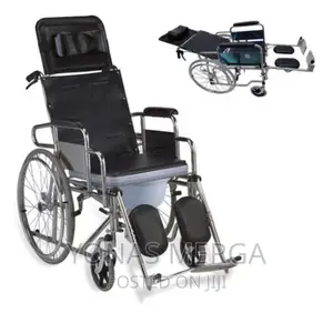 Wheelchair/Wheelchair JL609GC Reclining Commode Wheelchair