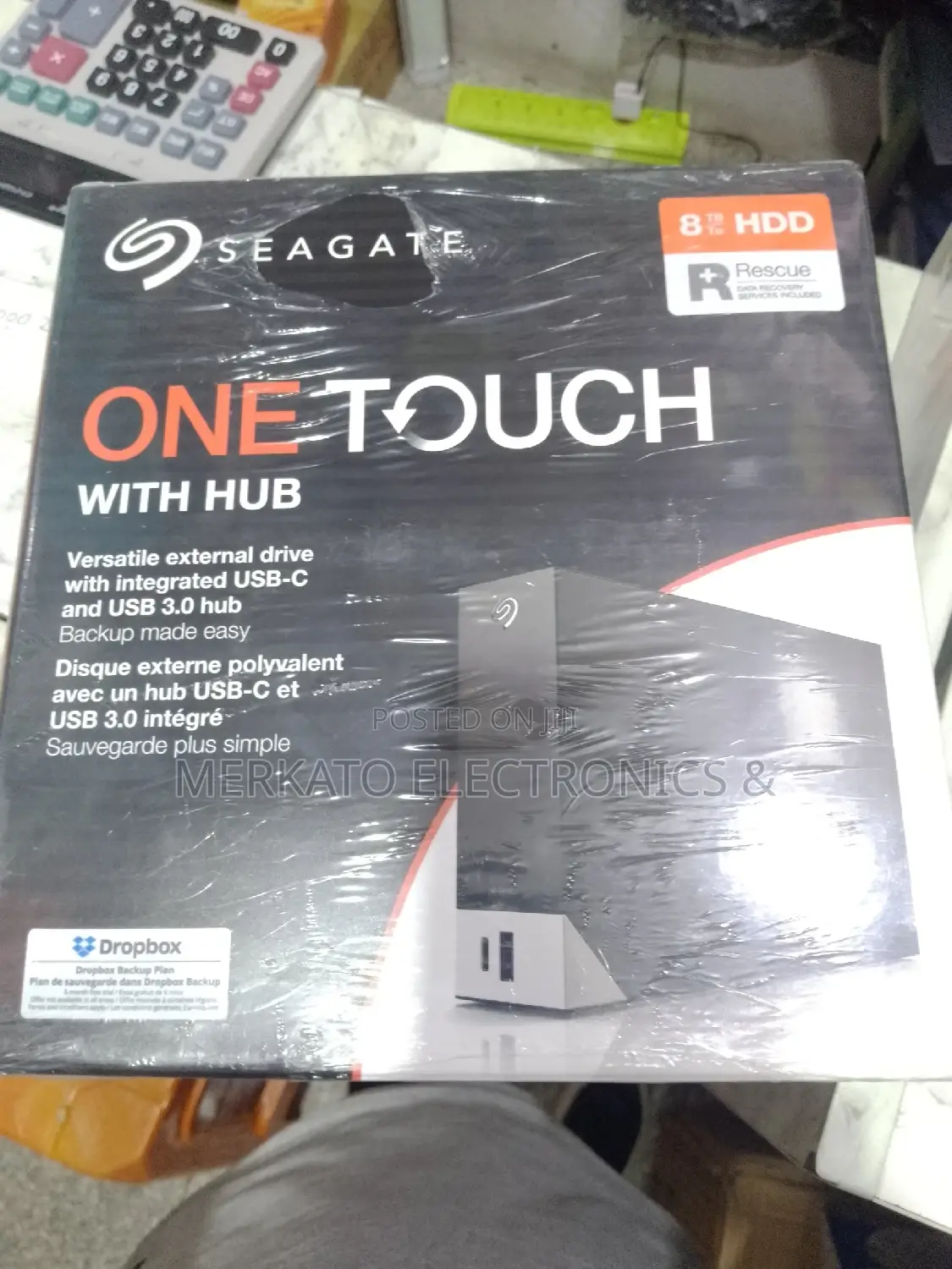 External Hard Disk Drive 8tb Seagate One Touch | HDD