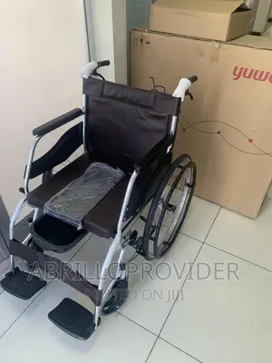 YUWELL Toilet Wheelchair/Commode Wheelchair,Potty Wheelchair