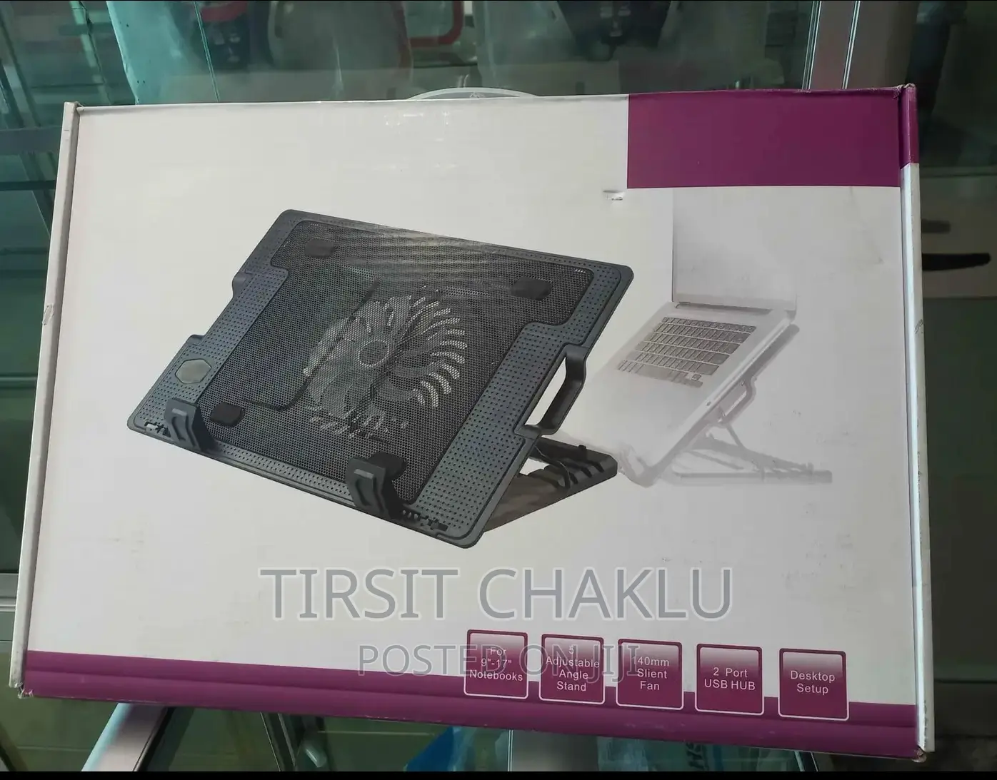 Laptop Cooler and Stand