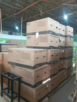 Photo - Solar Inverters and Lithium Batteries