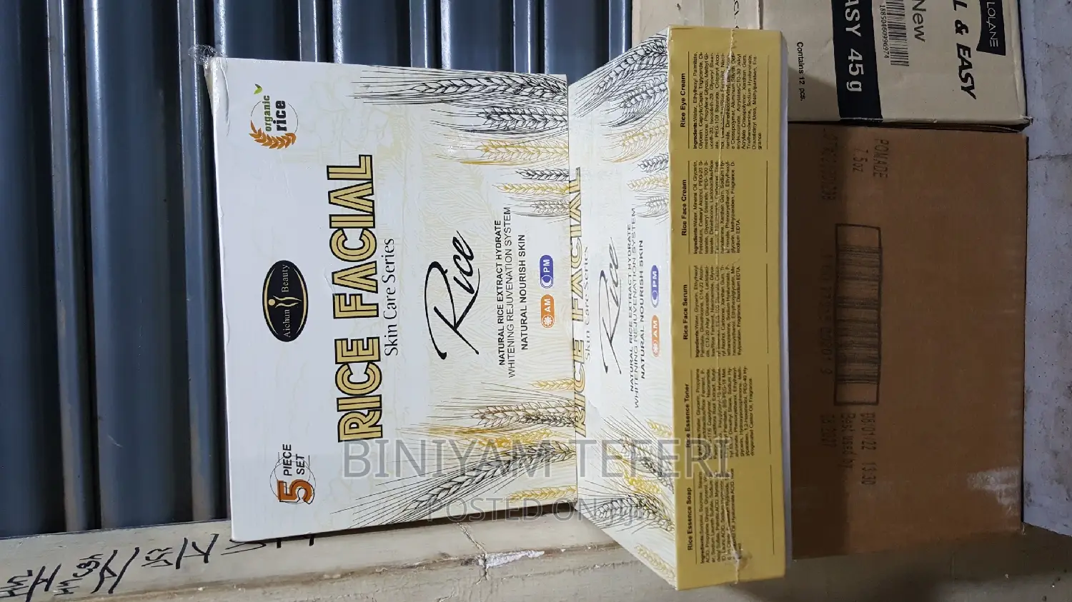 Rice Facial Skin Care 5set