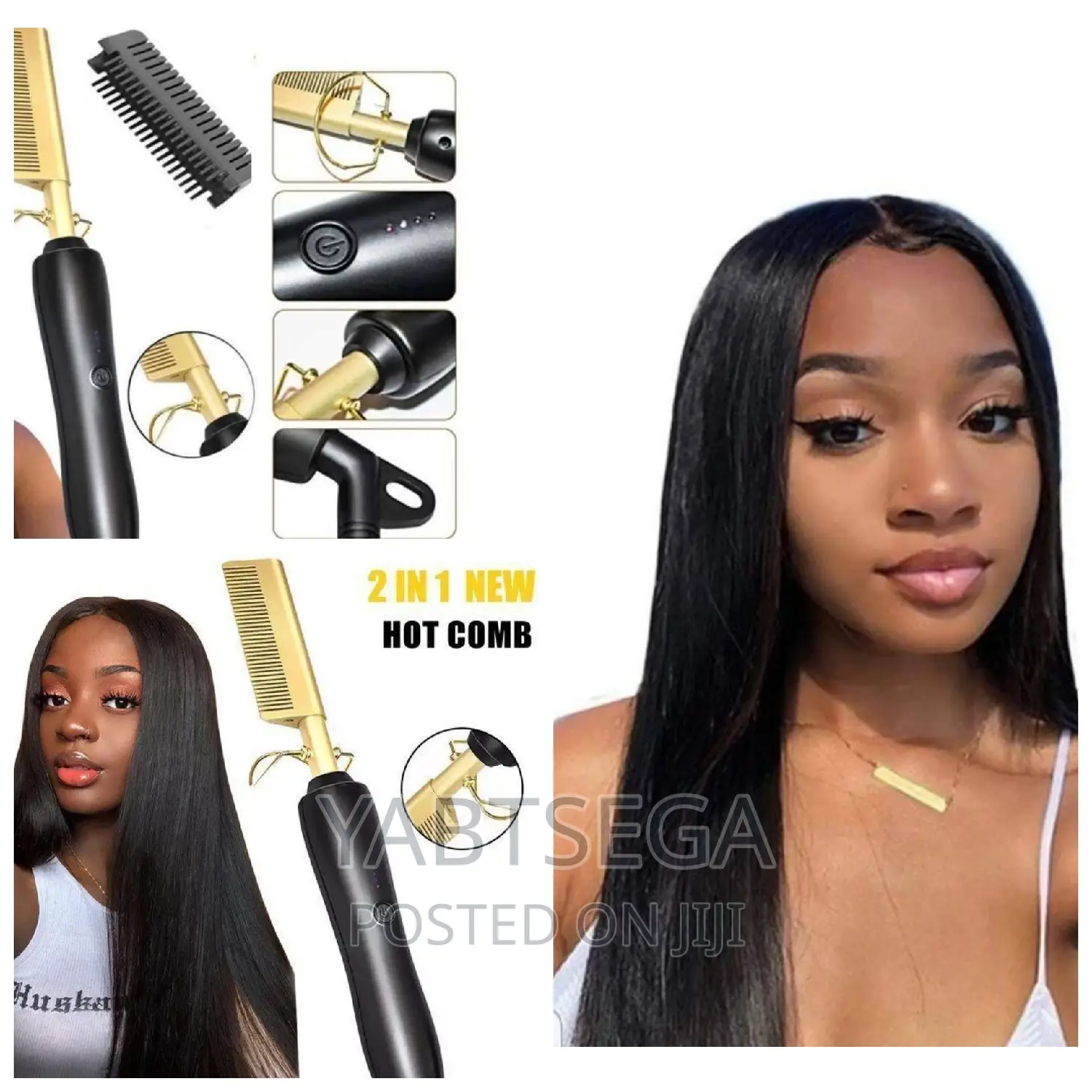 2in1 Hair Press Comb