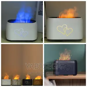Photo - Air Humidifier With Remote Control Flame Effect