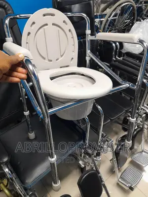 Photo - Folding Commode Chair|Toilet Chair|Commode Chair|Commode