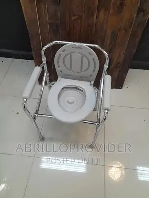 Photo - Toilet Elderly Seat Chair/Commode Chair/Commode Chair/Fold