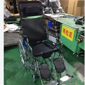 Multi-Function Full Recning Walking Aids/Toilet Wheelchair/