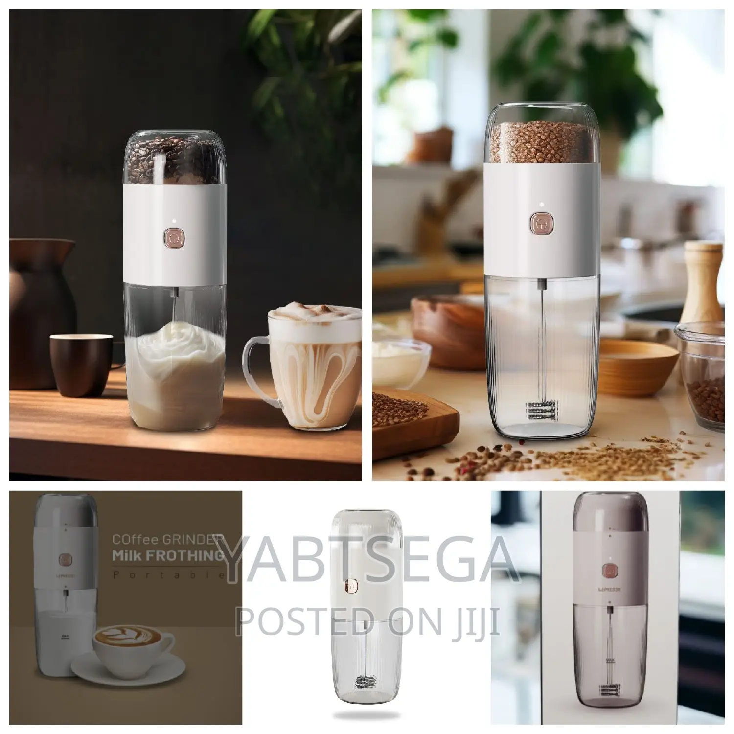 Lepresso 2in1 Coffee Grinder Milk Frothing