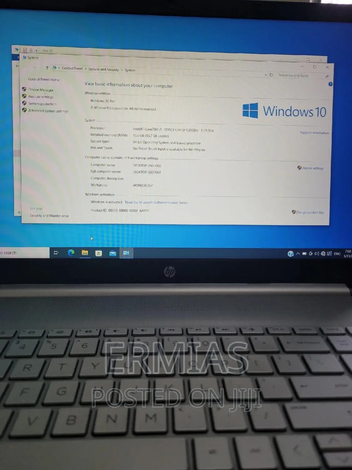 New Laptop HP Stream Notebook 16GB Intel Core I5 SSD 512GB