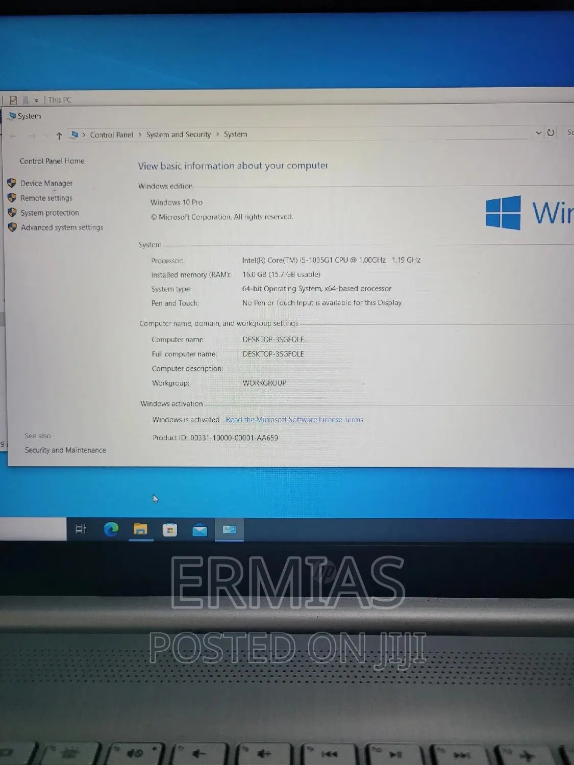 New Laptop HP Stream Notebook 16GB Intel Core I5 SSD 512GB