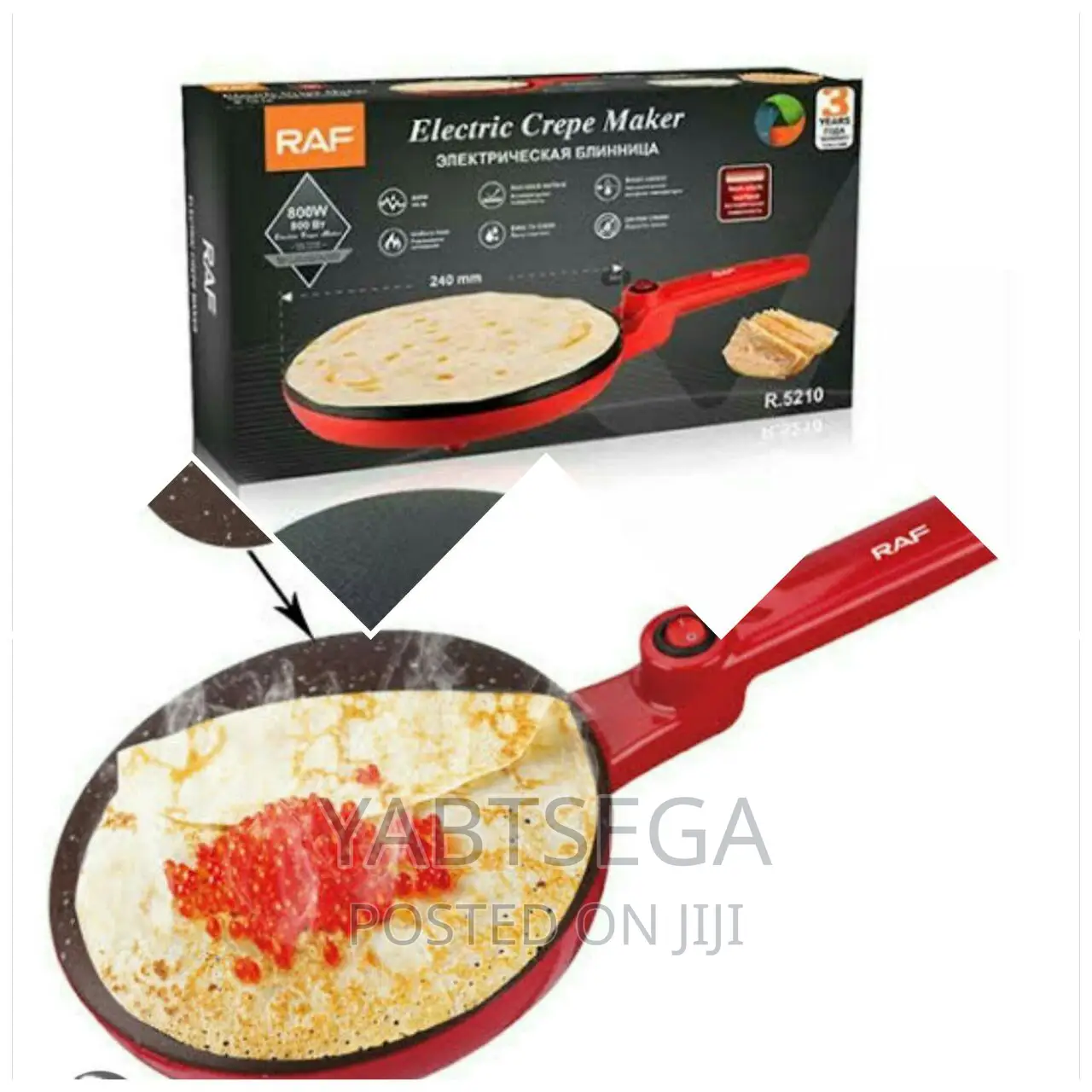 3 Sets Crepe Maker