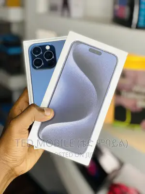 New Apple iPhone 15 Pro Max 256 GB Black