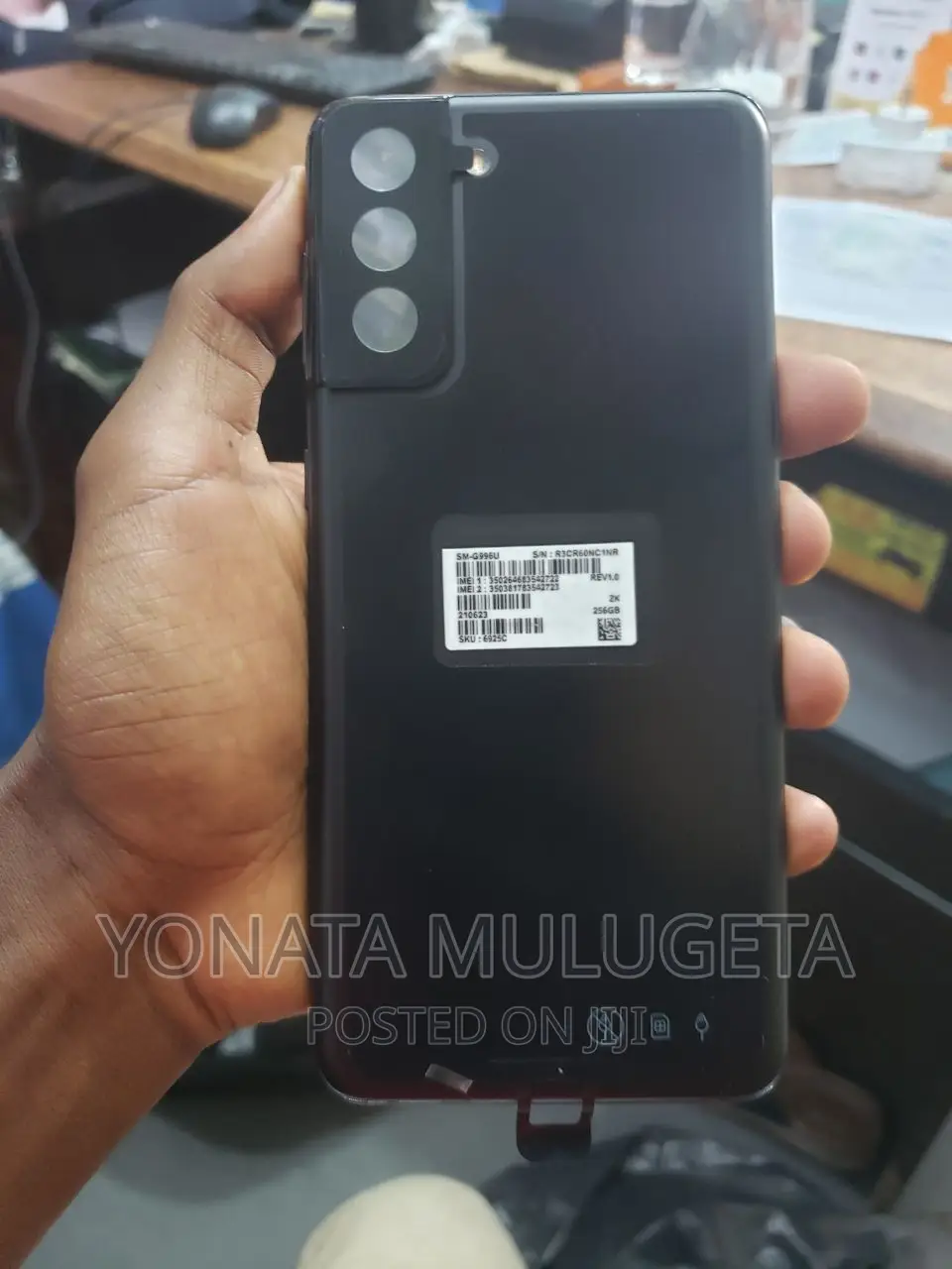 New Samsung Galaxy S21+ 5G 256 GB Black