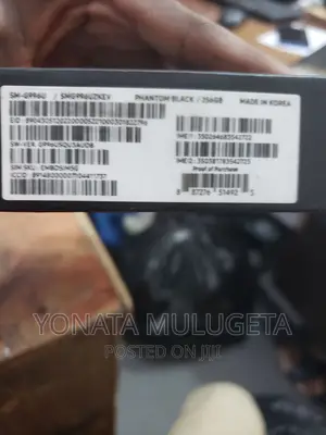 New Samsung Galaxy S21+ 5G 256 GB Black