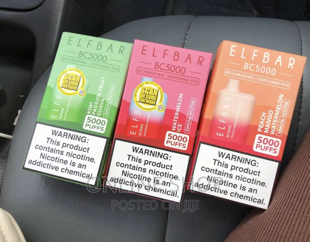 The New Elfbar Bc 5000 Puffs Vape Is in Our Hands