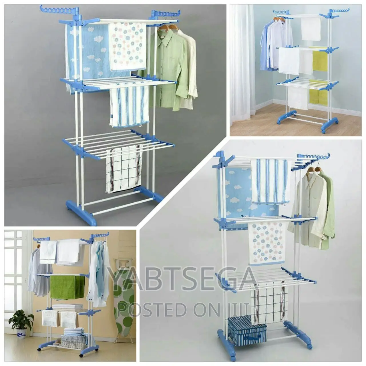 Three Layer Clothes Hanger Rack
