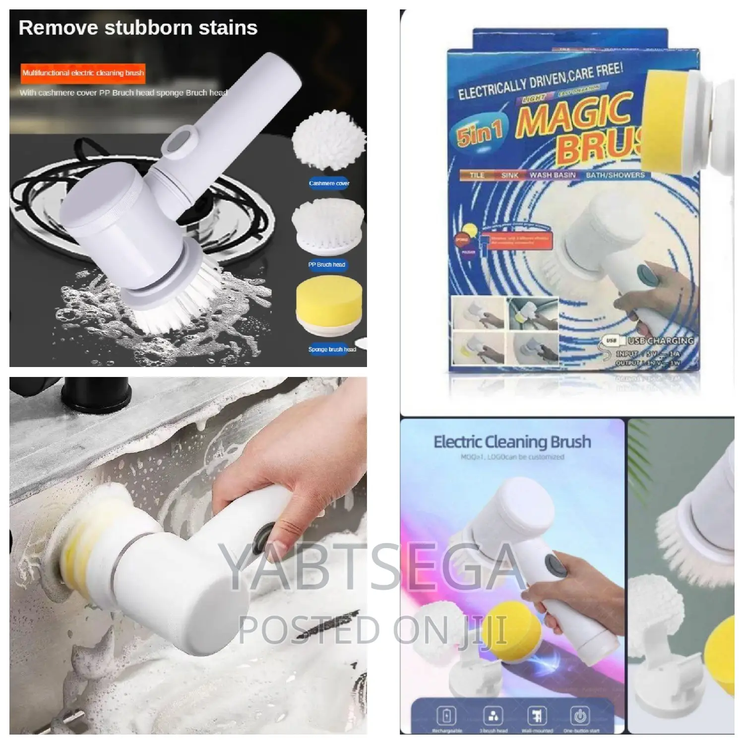 5 in 1 Electric Magic Cleaning Brush