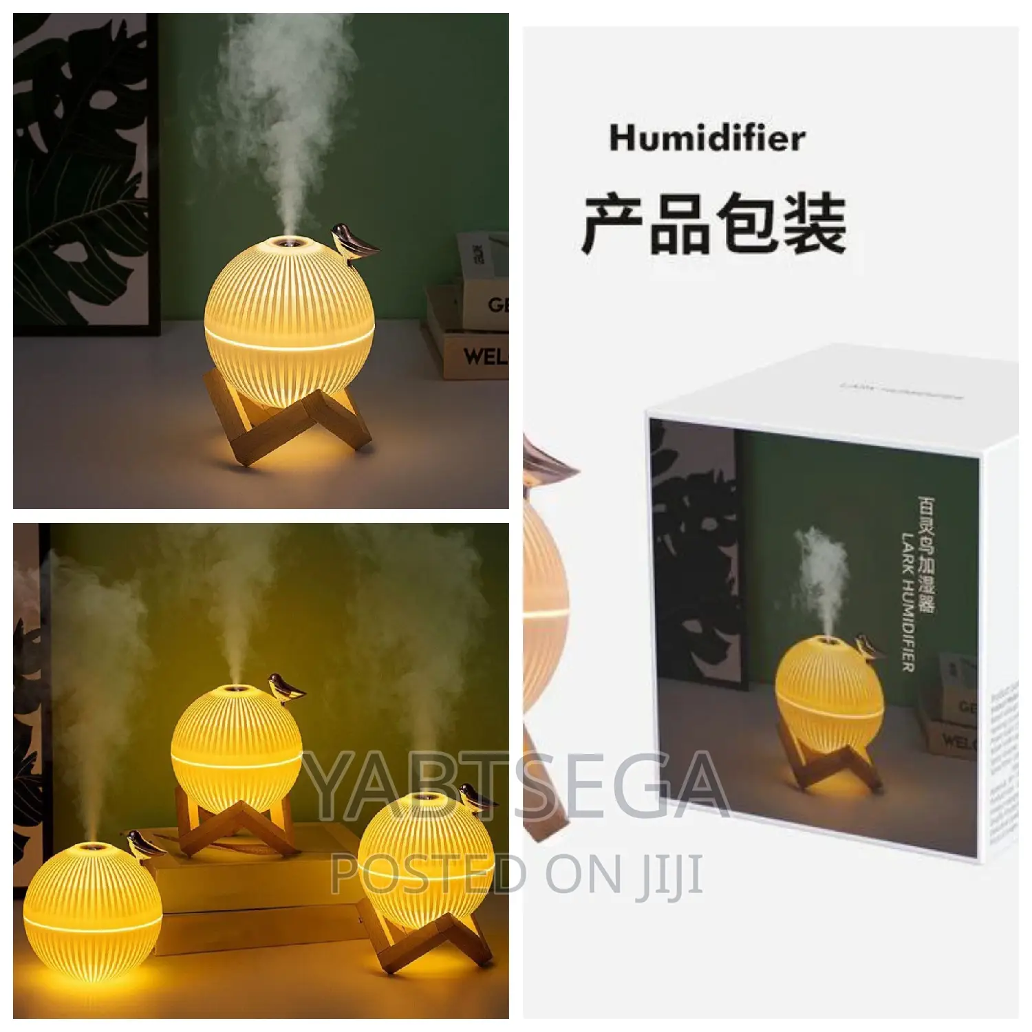 Lark Air Humidifier With LED Light