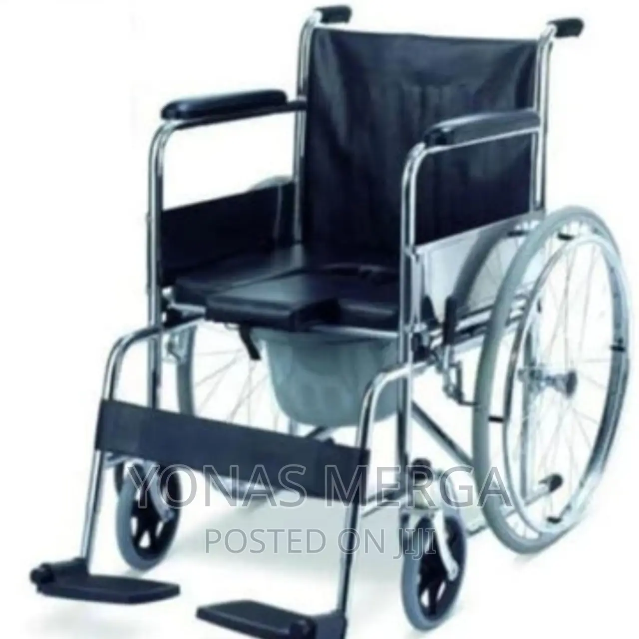 Toilet This Commode Wheelchair Is a Dual Function Wheelchair