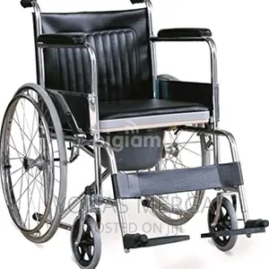 Commode Wheelchair Transfer the Patient From Place to Place