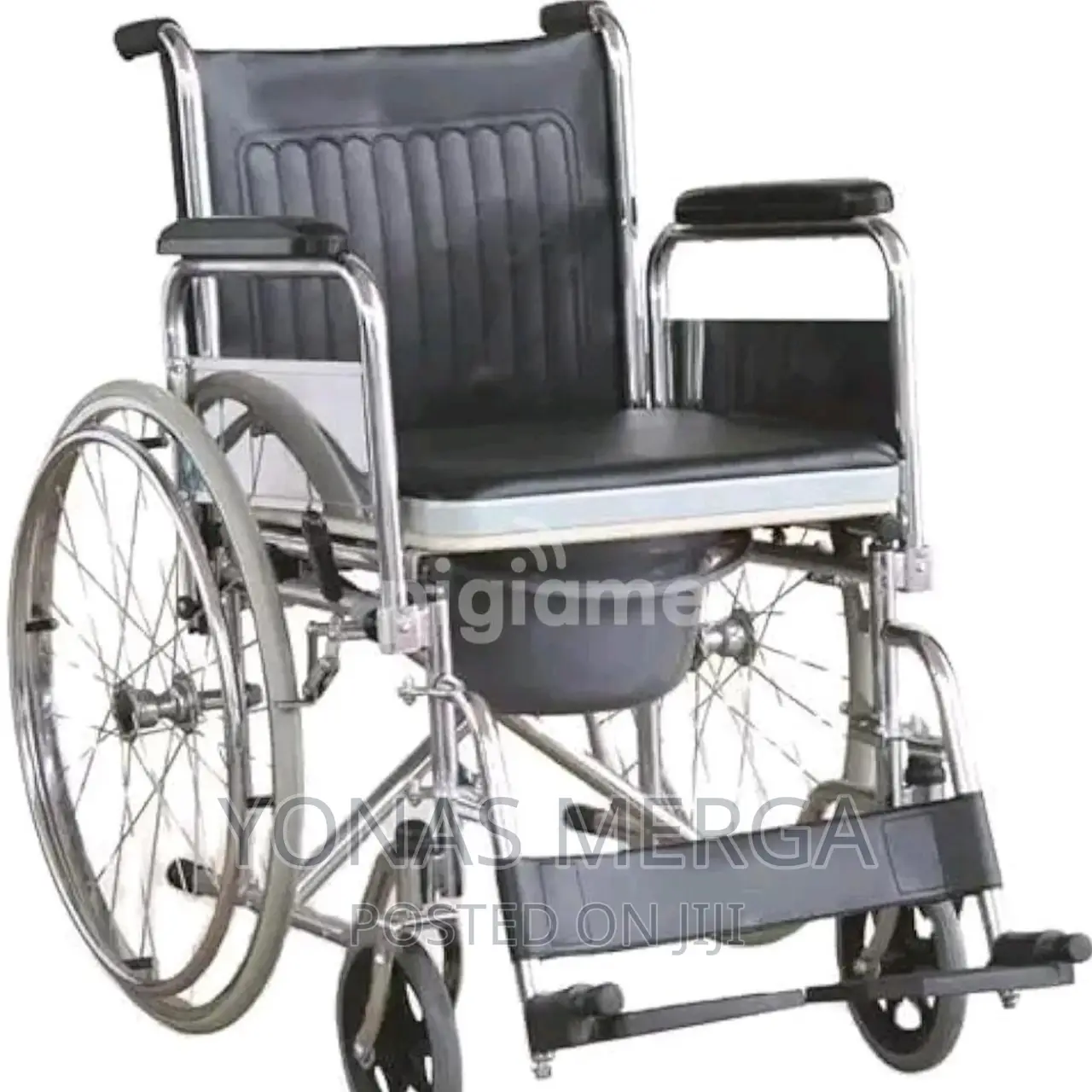 Wheelchair Flip Down Padded Armrests/Stainless Side Guard