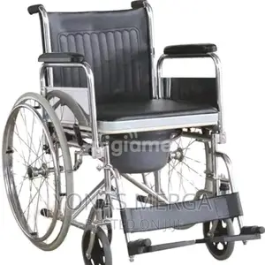 Wheelchair Flip Down Padded Armrests/Stainless Side Guard